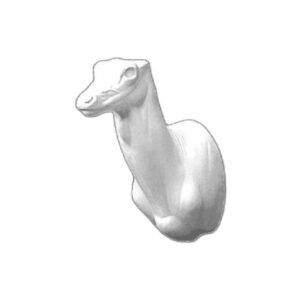 Damhert links 16,5-32-50cm